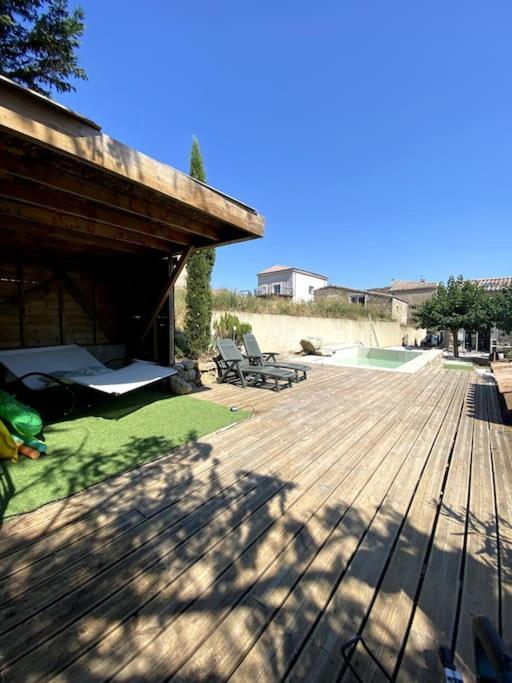 Villa Spacieuse -Vue Exceptionnelle- Piscine Saint-Romain-de-Lerps Экстерьер фото