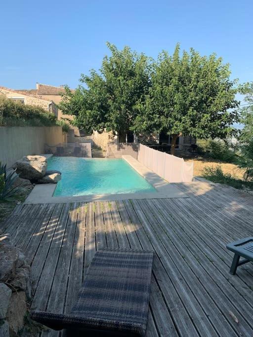 Villa Spacieuse -Vue Exceptionnelle- Piscine Saint-Romain-de-Lerps Экстерьер фото
